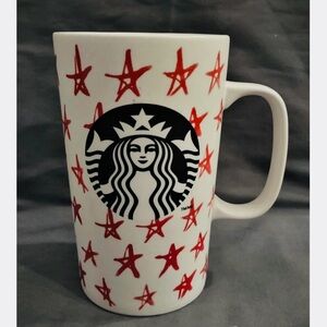 Starbucks 16oz Red Stars Coffee Mug